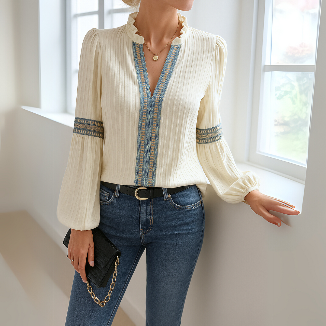 Noomi™ | Elegant Spetsblus