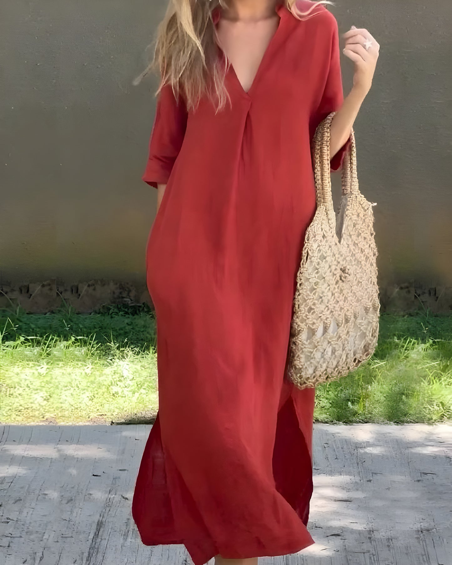 Julia™ | Elegant Linneklänning
