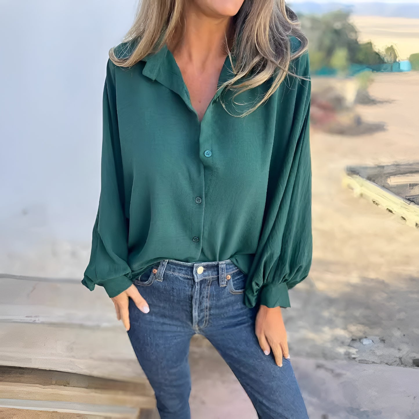 Bibbi™ | Silkeslen elegans i oversized design